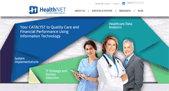 Desktop Screenshot of healthnetconsulting.com