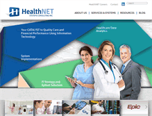 Tablet Screenshot of healthnetconsulting.com